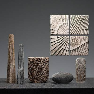 现代非洲工艺品 摆件组合